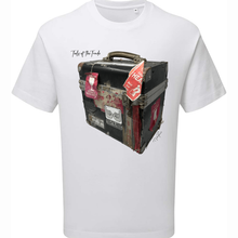 Load image into Gallery viewer, White Printed T-shirt Front