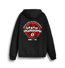 Load image into Gallery viewer, Black Printed Sweater Back