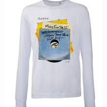 Load image into Gallery viewer, White Printed Long Sleeve T Shirt Front