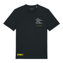 Load image into Gallery viewer, Micky Finn x SUB50Hz Bitin' Back Organic Black T-Shirt-Dancefloor Emporium