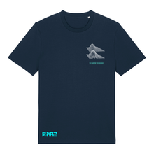 Load image into Gallery viewer, Micky Finn x SUB50Hz Bitin' Back Organic Navy T-Shirt-Dancefloor Emporium