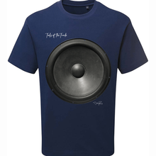 Load image into Gallery viewer, Navy Printed T-shirt Front
