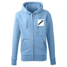 Load image into Gallery viewer, Unisex Check One Anthem Zipped Hoodie
