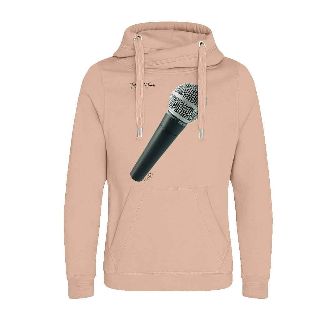 Check One Cross Neck Hoodie