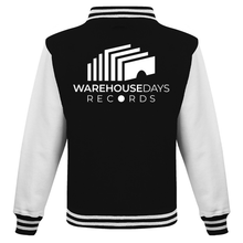 Load image into Gallery viewer, Jet Black/White Jacket Back

